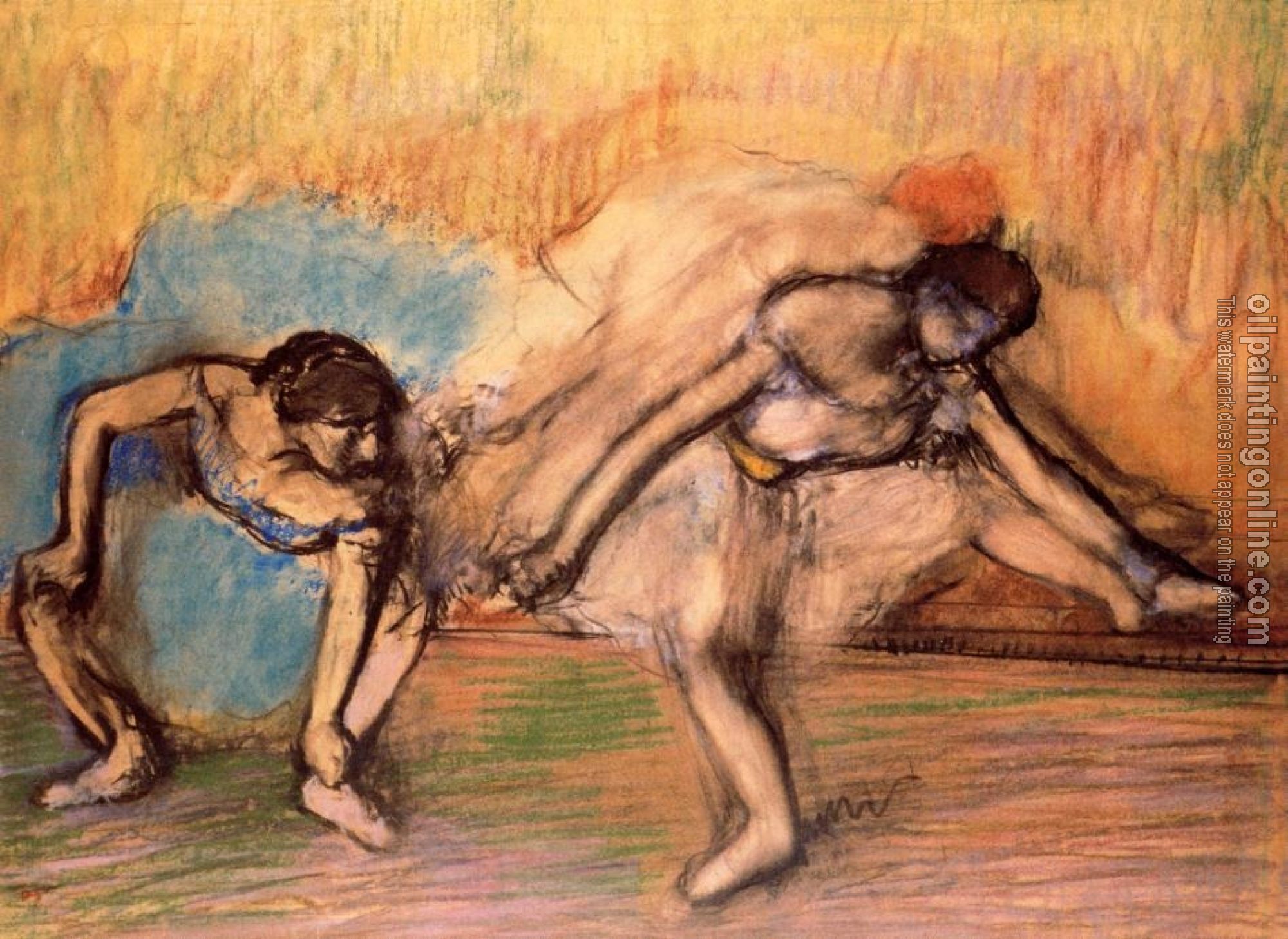 Degas, Edgar - Dancers Resting